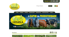 Desktop Screenshot of germisul.com.br